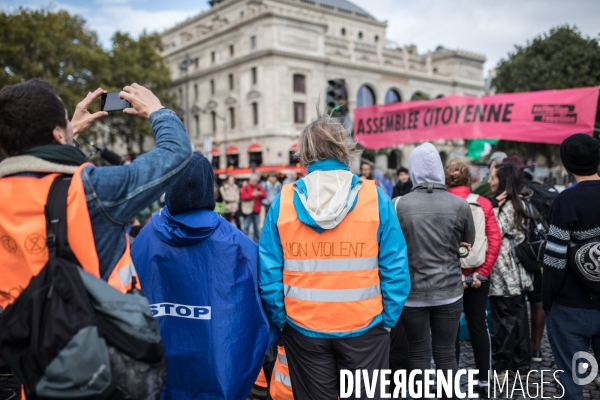 Extinction Rebellion Occupation Chatelet