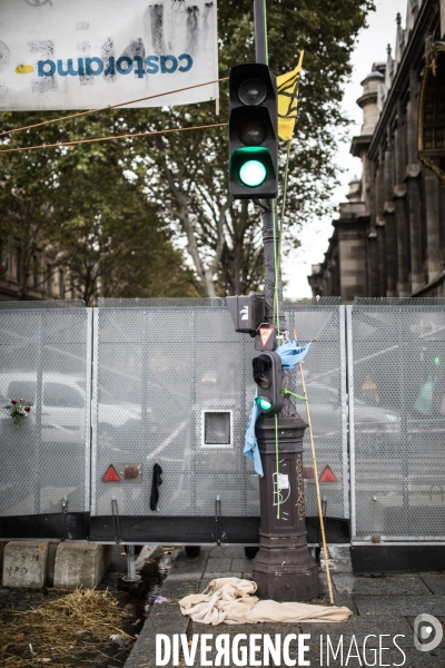 Extinction Rebellion Occupation Chatelet