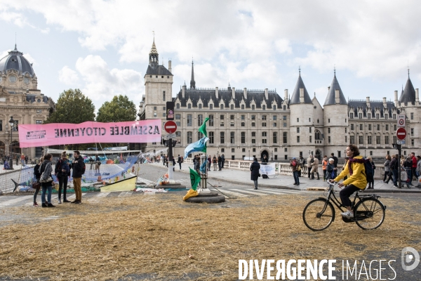 Extinction Rebellion Occupation Chatelet