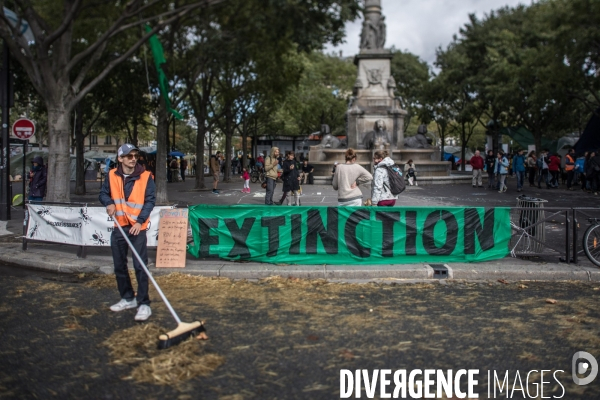 Extinction Rebellion Occupation Chatelet