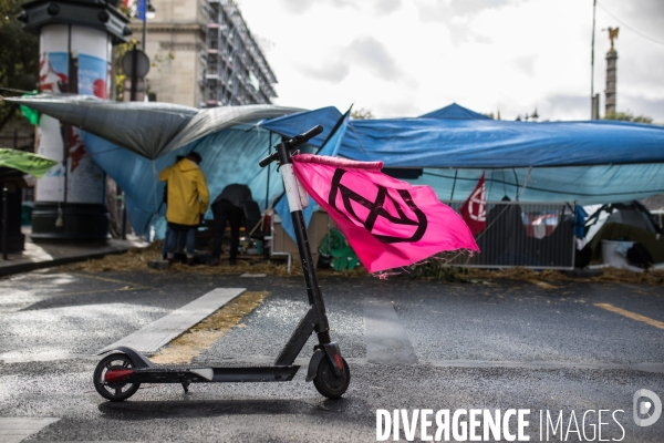 Extinction Rebellion Occupation Chatelet