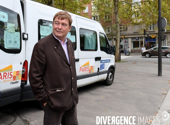 Réfugiés porte d Aubervilliers / Pierre Henry directeur de France terre d asile