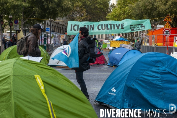 Extinction Rebellion, la ZAD de Chatelet