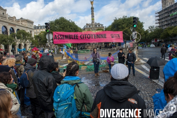 Extinction Rebellion, la ZAD de Chatelet