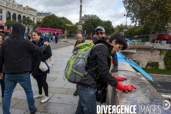 Extinction Rebellion, la ZAD de Chatelet