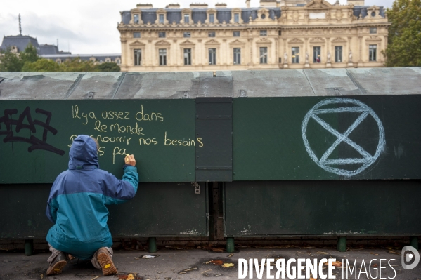 Extinction Rebellion, la ZAD de Chatelet