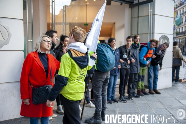 Extinction Rebellion, la ZAD de Chatelet