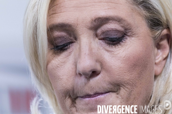 Conférence de presse de Marine Le Pen