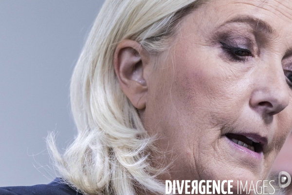 Conférence de presse de Marine Le Pen