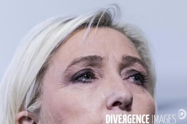 Conférence de presse de Marine Le Pen