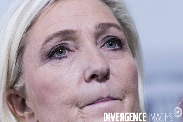 Conférence de presse de Marine Le Pen