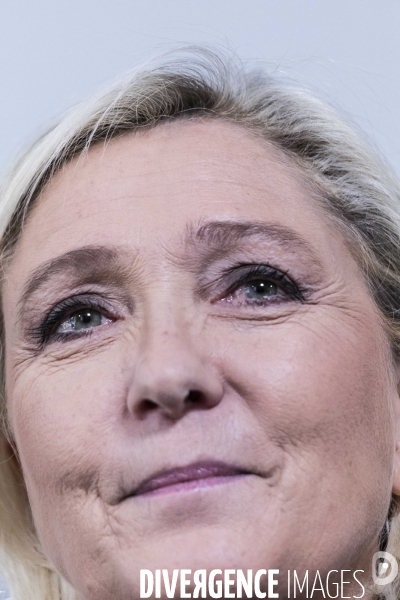 Conférence de presse de Marine Le Pen