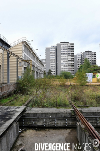 L ancien site sncf depot de la chapelle