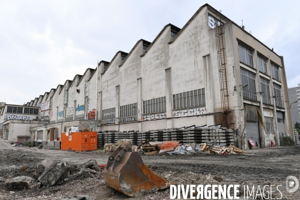 L ancien site sncf depot de la chapelle