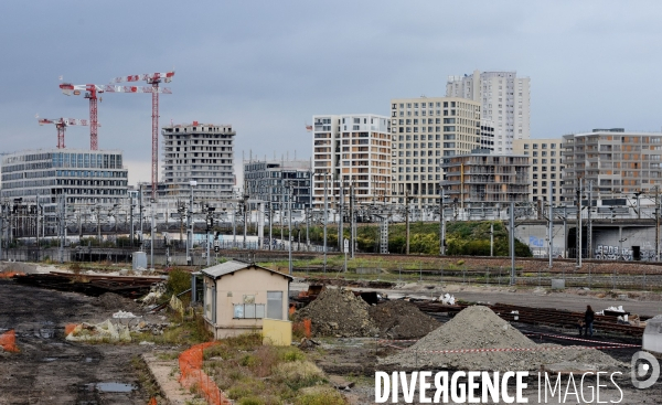 L ancien site sncf depot de la chapelle