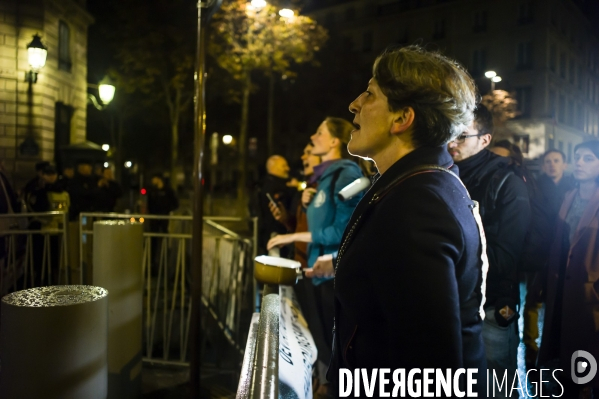 Action éclair du collectif #NousToutes après la mort d une 121ème femme.