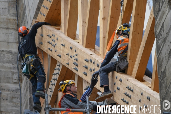 Notre-Dame de Paris six mois après