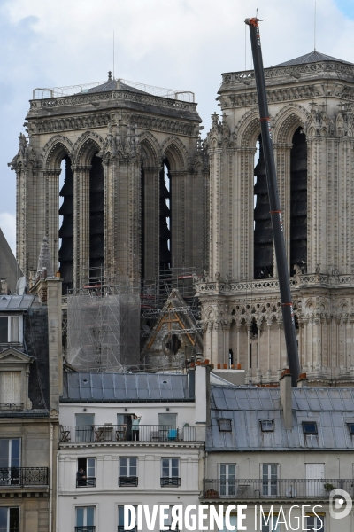 Notre-Dame de Paris six mois après