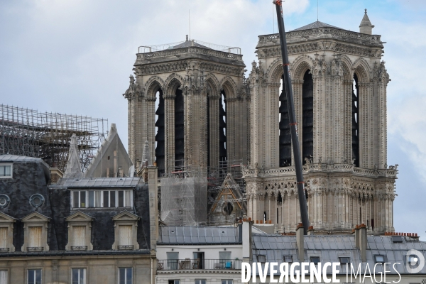 Notre-Dame de Paris six mois après