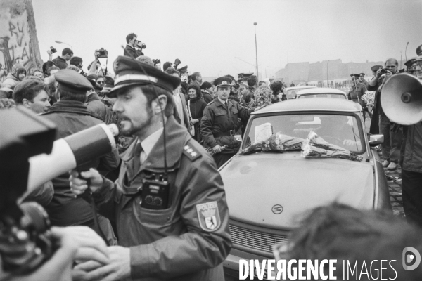 La chute du mur de Berlin en novembre 1989 - The fall of the Berlin wall in november 1989