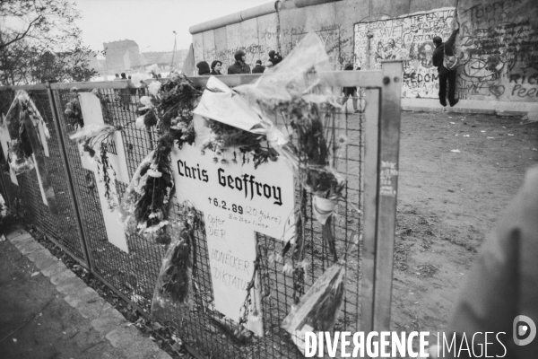 La chute du mur de Berlin en novembre 1989 - The fall of the Berlin wall in november 1989