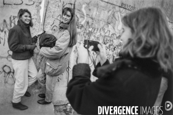 La chute du mur de Berlin en novembre 1989 - The fall of the Berlin wall in november 1989