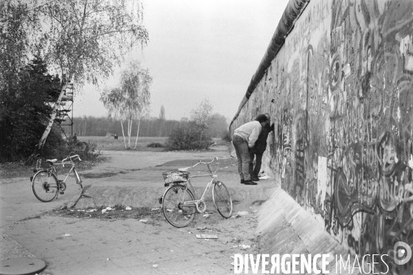 La chute du mur de Berlin en novembre 1989 - The fall of the Berlin wall in november 1989