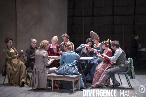 UNE DES DERNIERES SOIREES DE CARNAVAL - Goldoni - Hervieu-Leger - Theatre des Bouffes du Nord