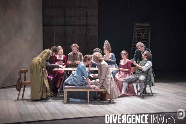 UNE DES DERNIERES SOIREES DE CARNAVAL - Goldoni - Hervieu-Leger - Theatre des Bouffes du Nord