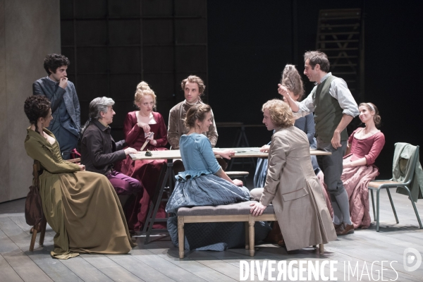 UNE DES DERNIERES SOIREES DE CARNAVAL - Goldoni - Hervieu-Leger - Theatre des Bouffes du Nord