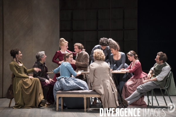 UNE DES DERNIERES SOIREES DE CARNAVAL - Goldoni - Hervieu-Leger - Theatre des Bouffes du Nord