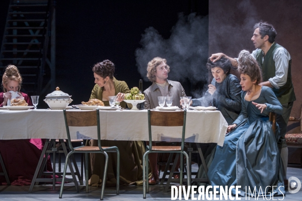 UNE DES DERNIERES SOIREES DE CARNAVAL - Goldoni - Hervieu-Leger - Theatre des Bouffes du Nord