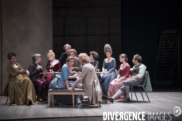 UNE DES DERNIERES SOIREES DE CARNAVAL - Goldoni - Hervieu-Leger - Theatre des Bouffes du Nord