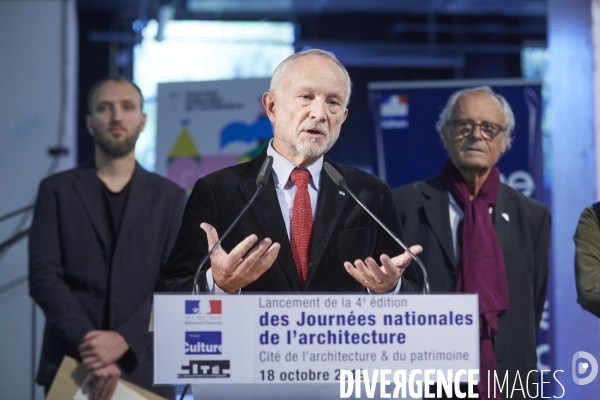 Lancement 4e édition des Journées nationales de l architecture