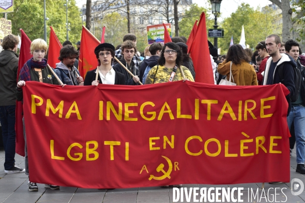 La marche EXISTRANSINTER 2019, 23 E edition, Paris