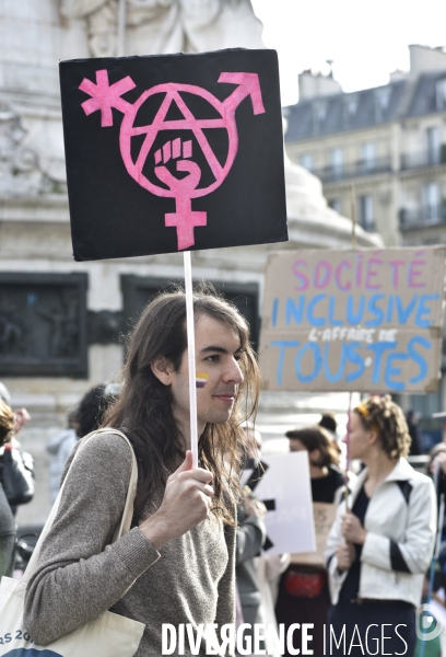 La marche EXISTRANSINTER 2019, 23 E edition, Paris