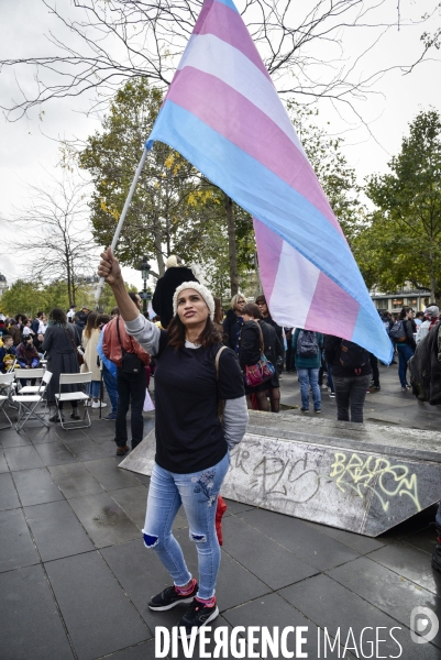 La marche EXISTRANSINTER 2019, 23 E edition, Paris