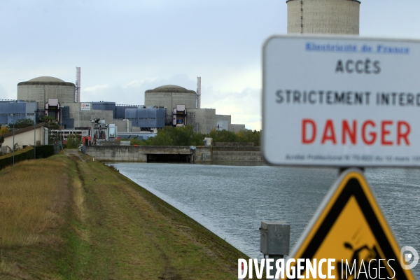 Rassemblement devant la centrale nucléaire de GOLFECH