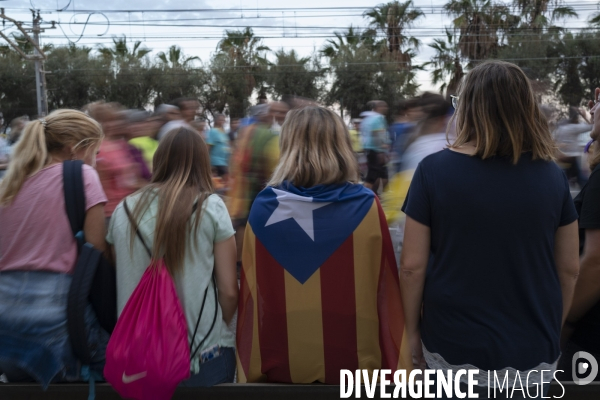 Catalogne Marches pour la liberté