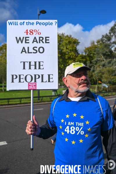 Marche contre le Brexit à Londres