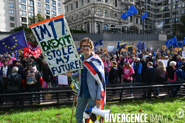 Marche contre le Brexit à Londres