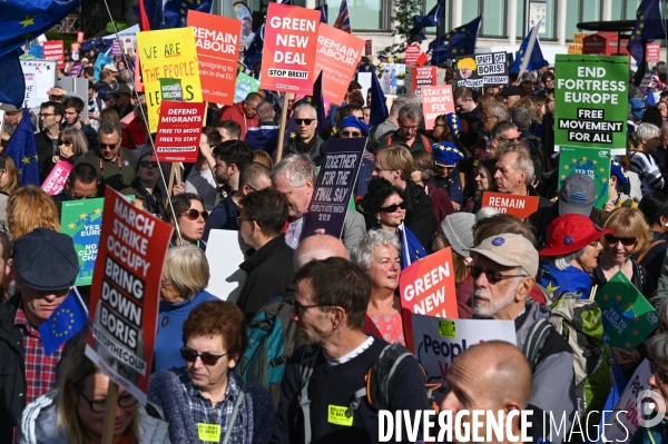 Marche contre le Brexit à Londres