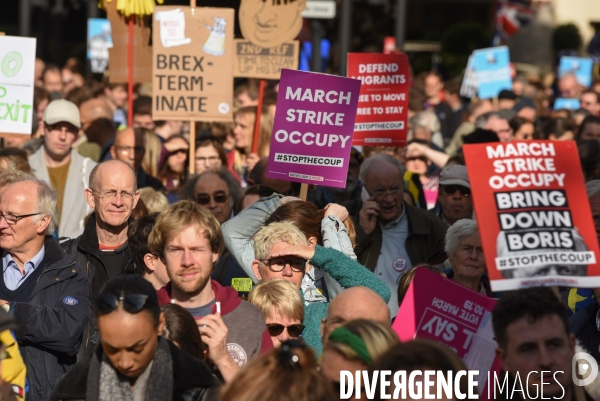 Marche contre le Brexit à Londres