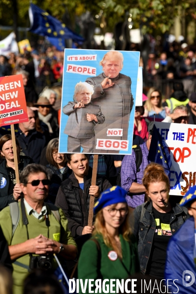 Marche contre le Brexit à Londres