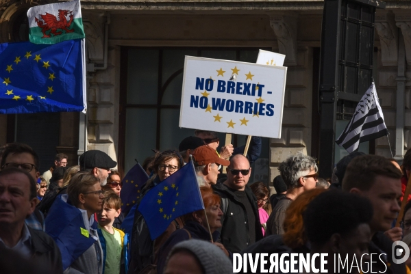 Marche contre le Brexit à Londres