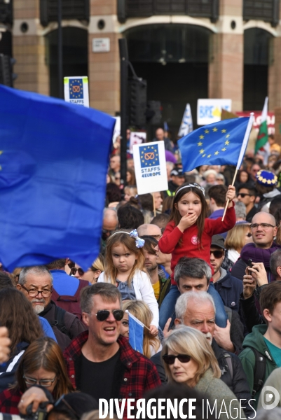 Marche contre le Brexit à Londres