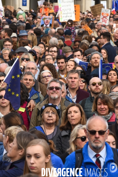 Marche contre le Brexit à Londres