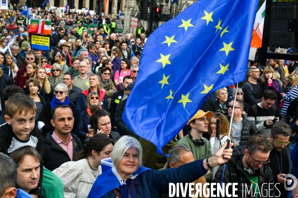 Marche contre le Brexit à Londres