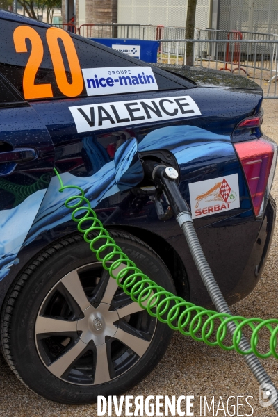 Départ du quatrième e- rallye Monte-Carlo