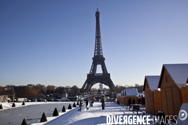 Paris sous la neige